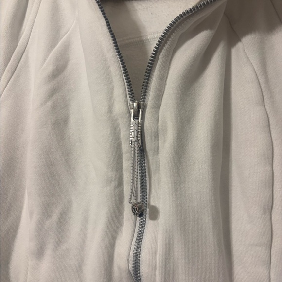 White Full Zip Scuba Size 6 - Picture 3 of 4